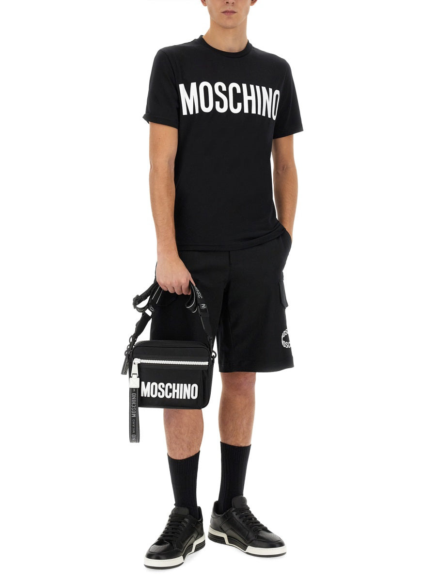 Moschino Men Bermuda With Logo - 2