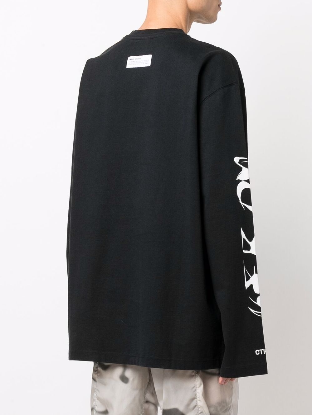 long-sleeved logo T-shirt - 4