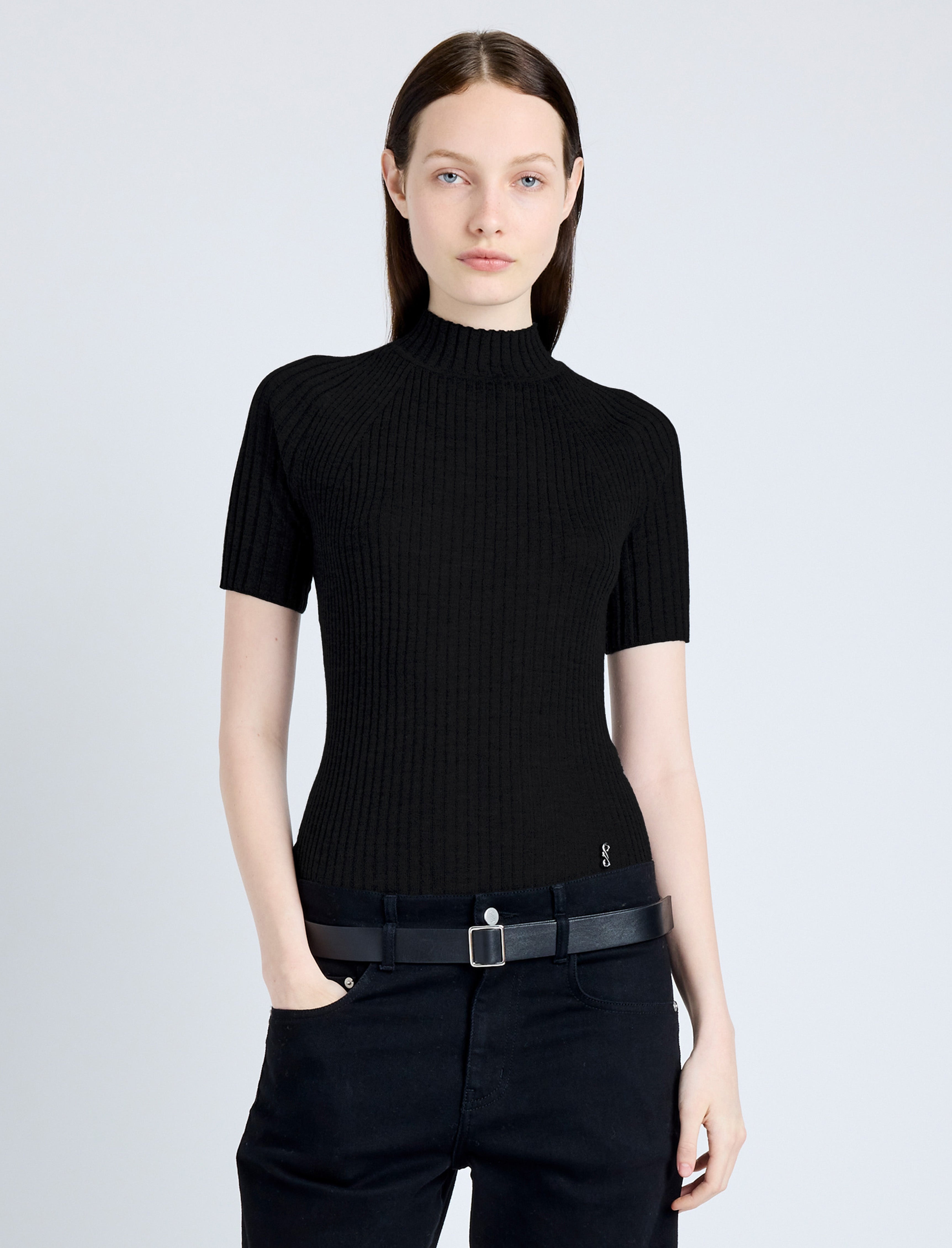 Jaden Top in Superfine Merino Silk - 2