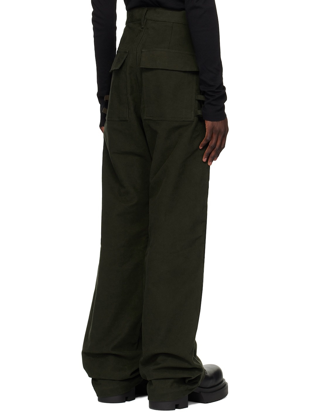 Green Porterville Stefan Cargo Pants - 3