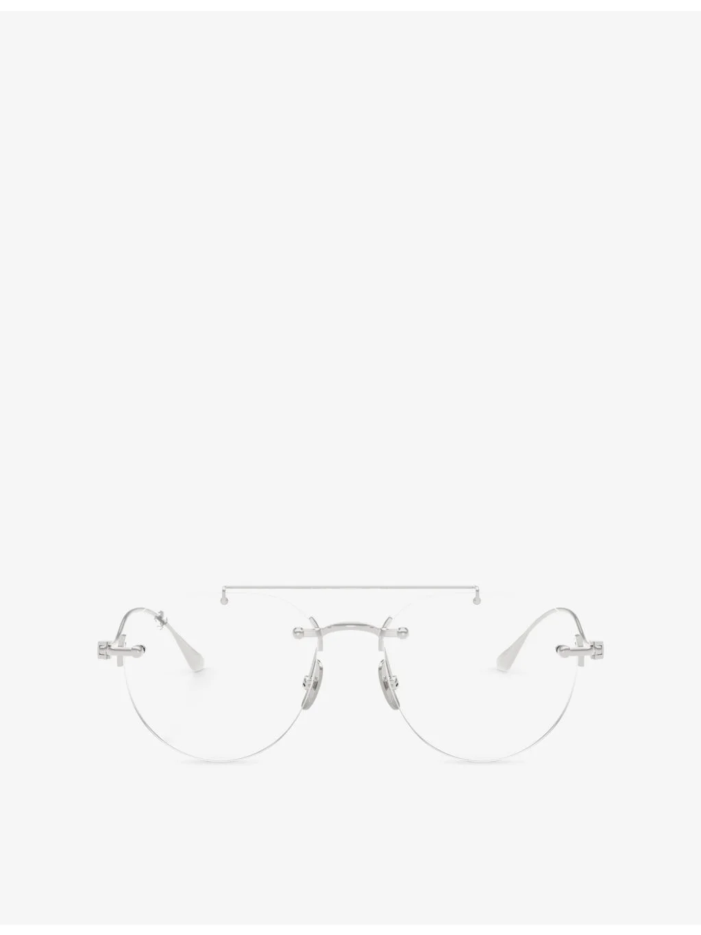 FH1034TK Phantos-Frame Metal Eyeglasses - 1