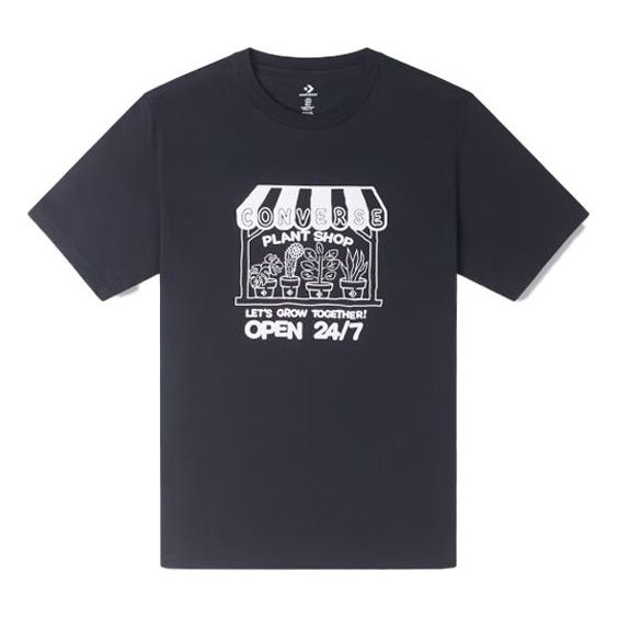 Converse Grow Together Plant Shop Tee 'Black' 10025851-A01 - 1