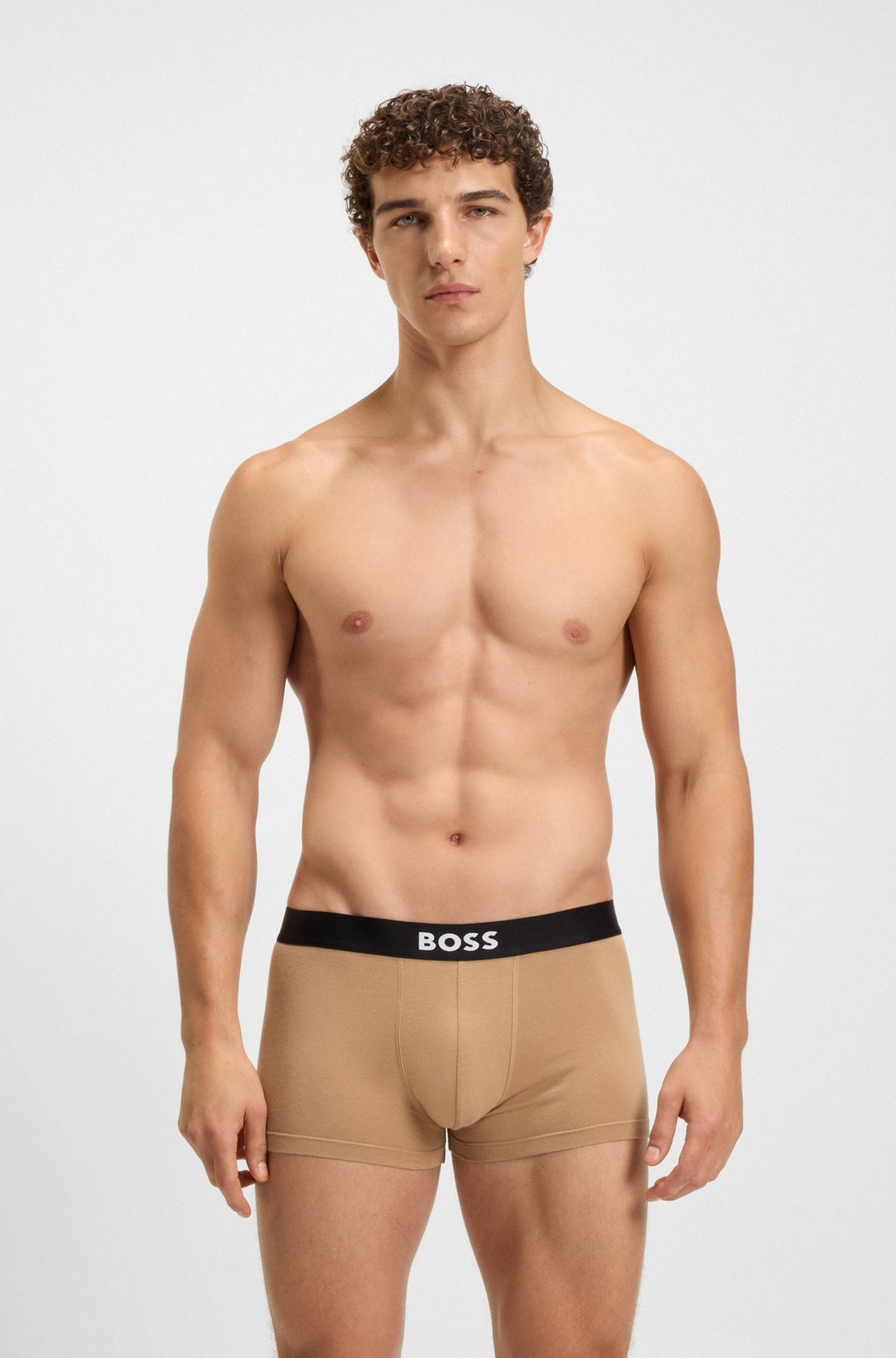 THREE-PACK OF STRETCH TRUNKS IN COTTON - 2