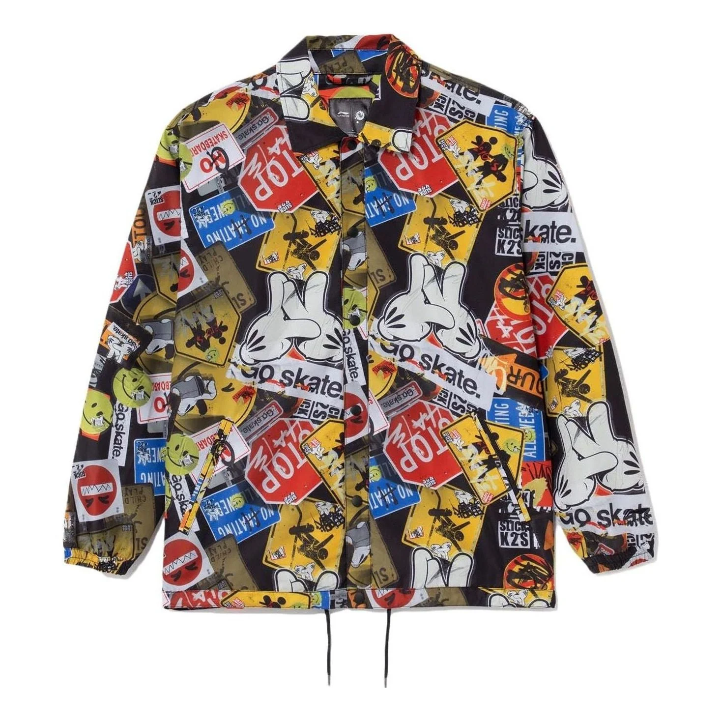Li-Ning x OG_SLICK Crossover Skateboard Series Jacket 'Multi-Color' AFDS099-1 - 1