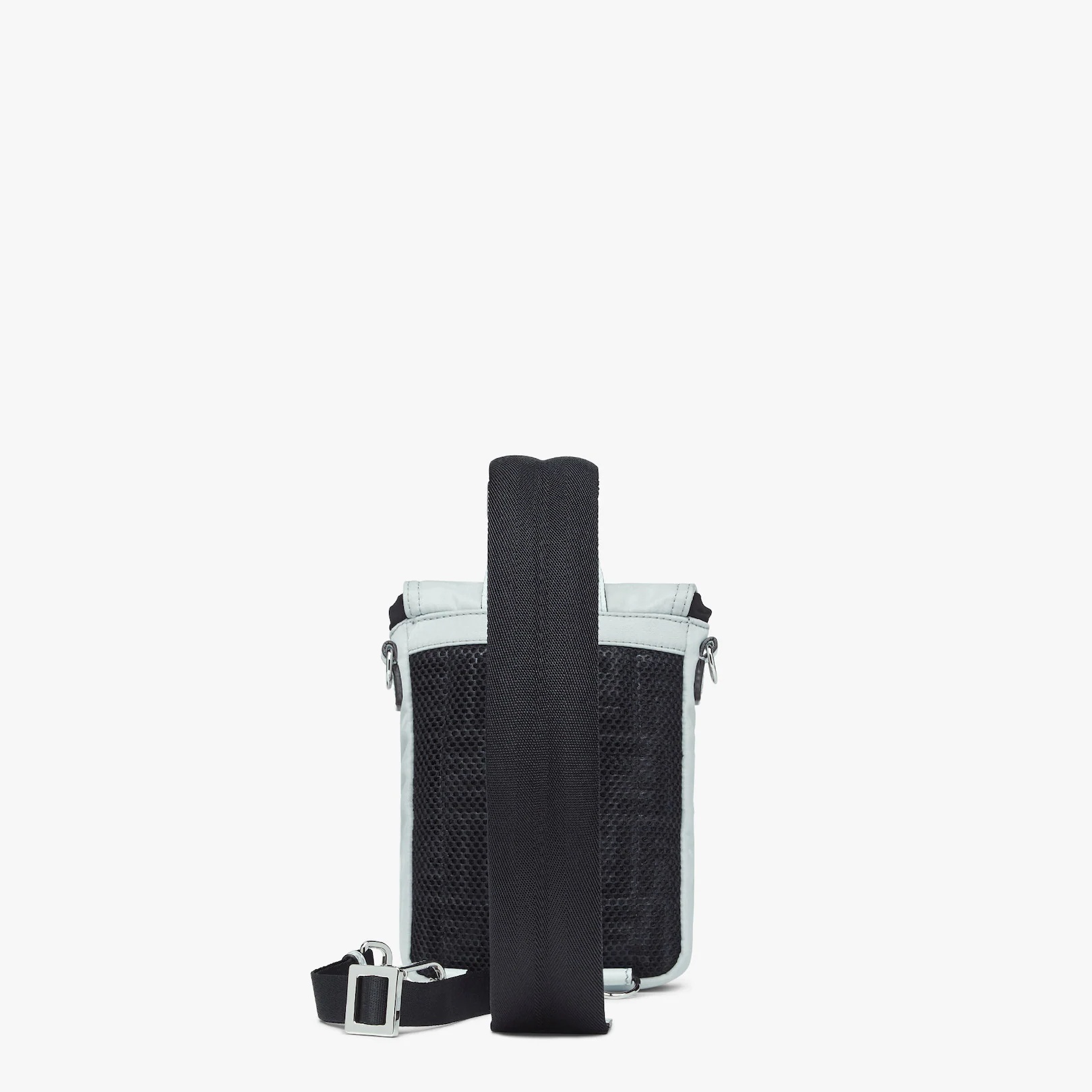 Light blue nylon backpack - 3