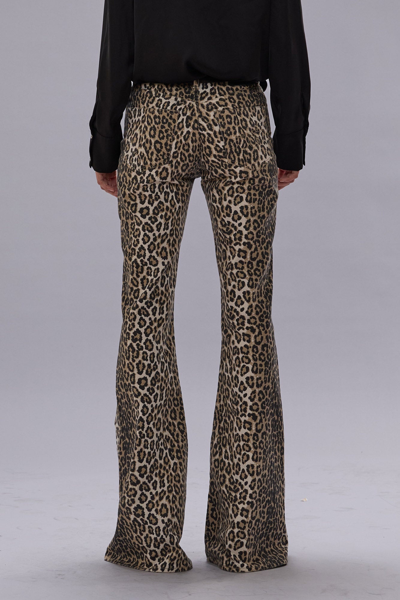 OVERFLOW JANE FLARE - ECRU LEOPARD - 3