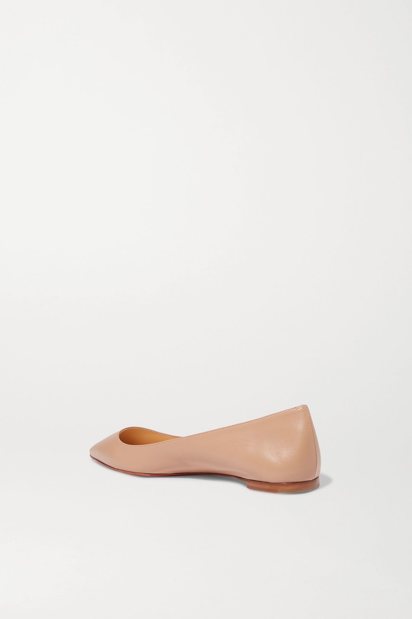 Ballalla leather point-toe flats - 4