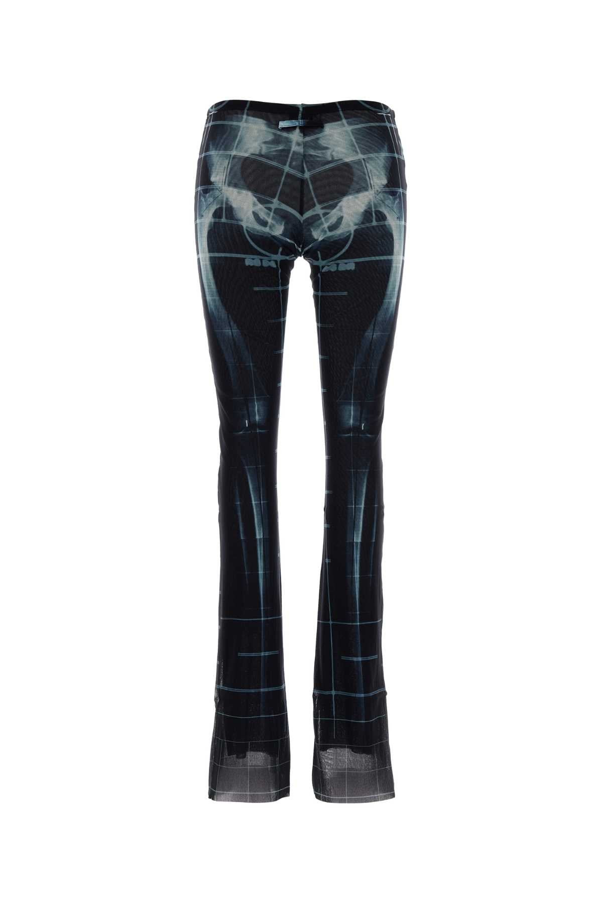Jean Paul Gaultier Women Printed Tulle Pant - 2