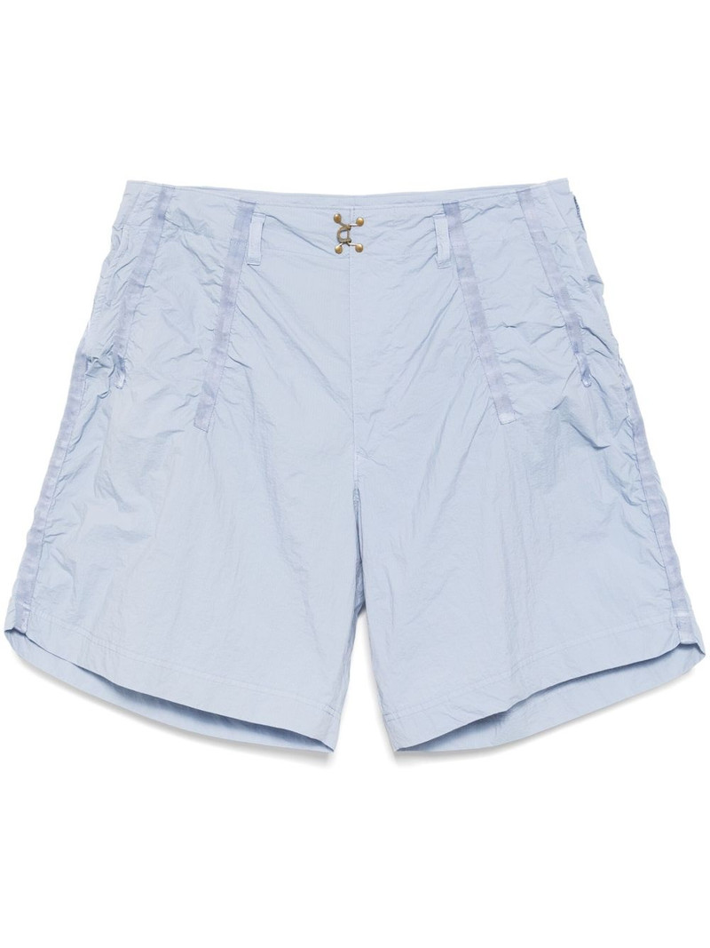 tape-detail shorts 1