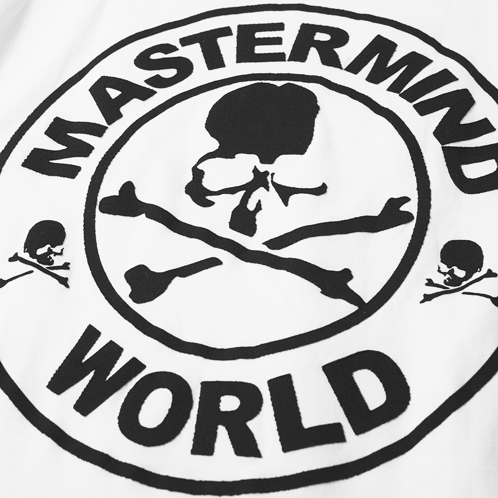 MASTERMIND WORLD Long Sleeve Opal Skull Cut & Sew Crew Tee - 6