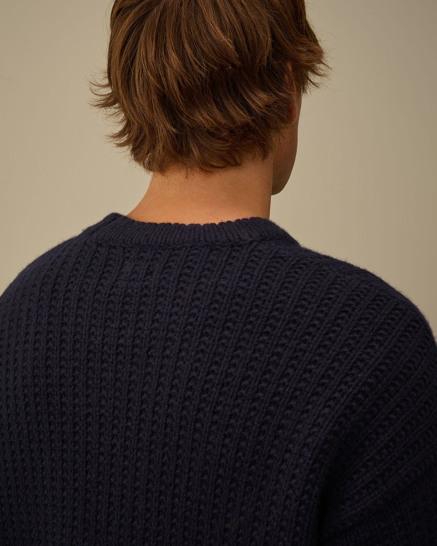 Lambswool GRS Boxy Crewneck Sweater - 6