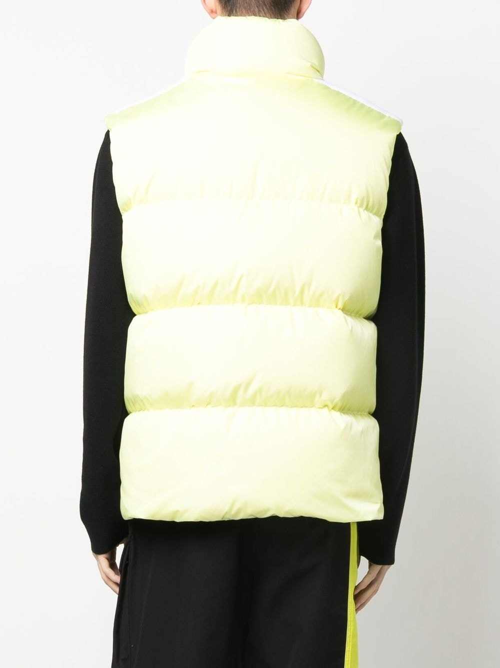zip-fastening padded jacket - 4
