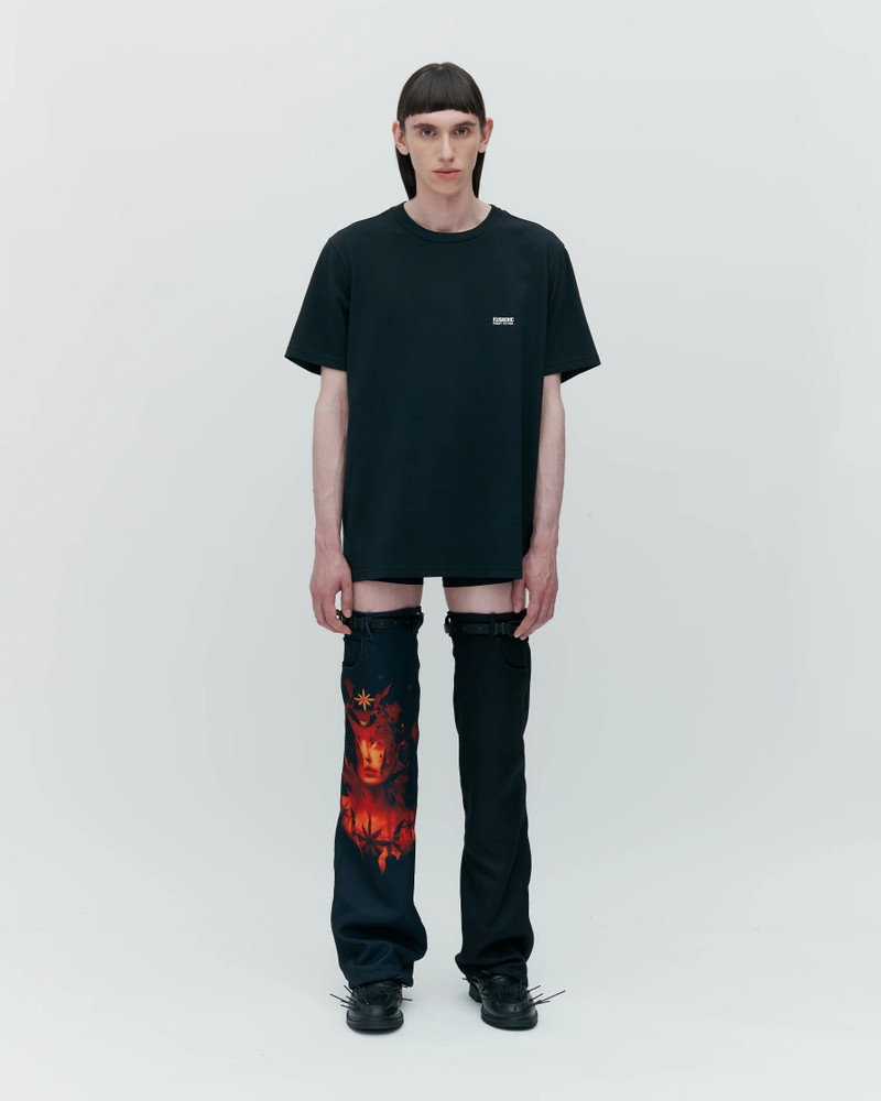 KUSIKOHC Kusikohc Logo T-Shirt Black outlook