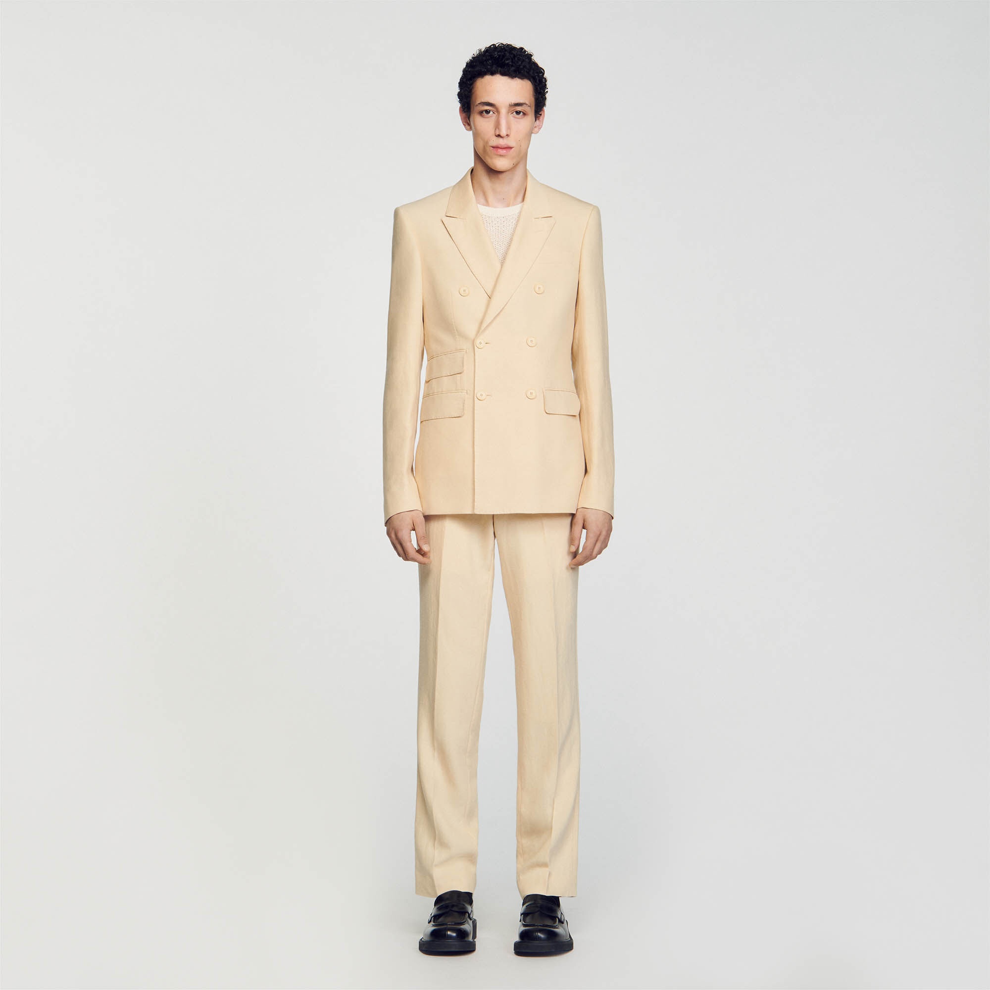 DOUBLE-BREASTED SUIT JACKET - 3