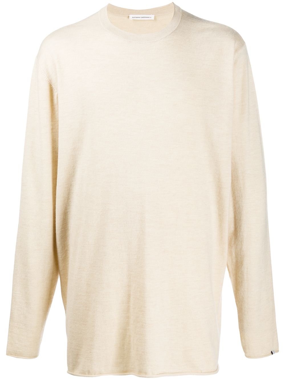 crewneck knit jumper - 1