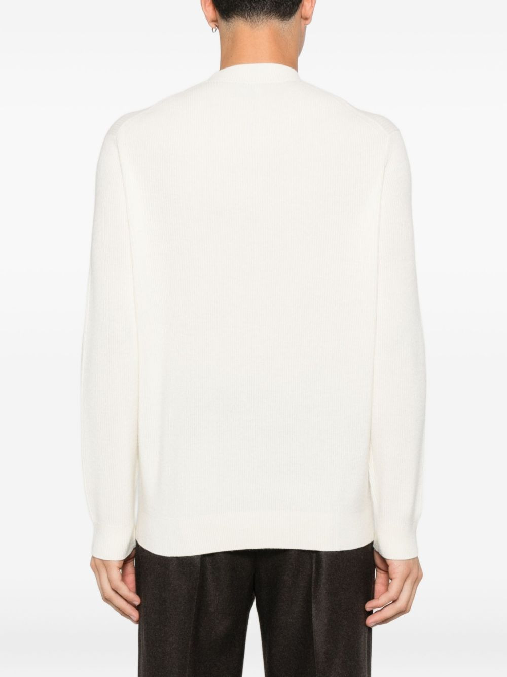 crew-neck wool sweater - 4