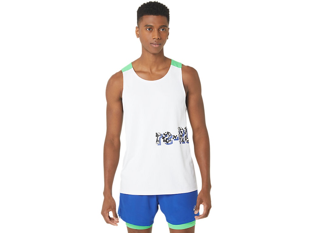 MEN'S NEW STRONG rePURPOSED RUN SINGLET - 1