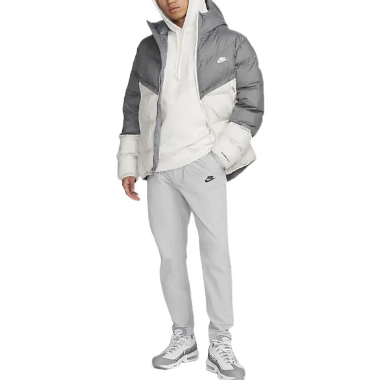 Nike NSW Hoodies 'White Logo' DX1084-030 - 3