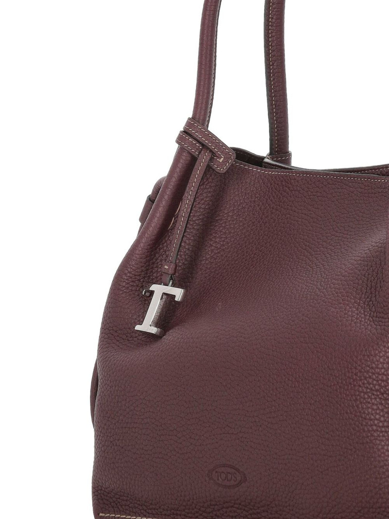 medium Buz leather shoulder bag 4