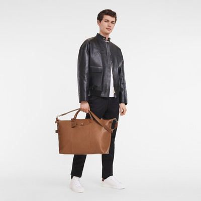 Longchamp Le Foulonné S Travel bag Caramel - Leather outlook