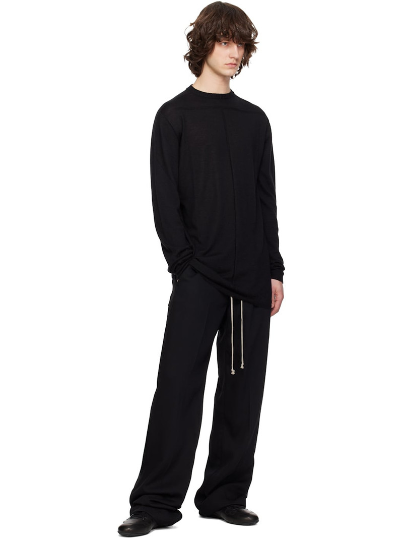 Rick Owens Black Temple Oversized Level Sweater outlook