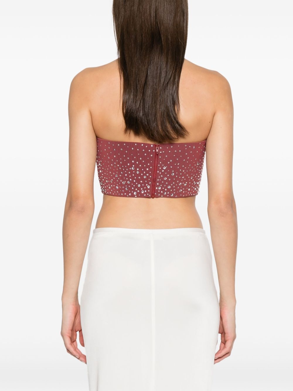 crystal-embellished top - 4