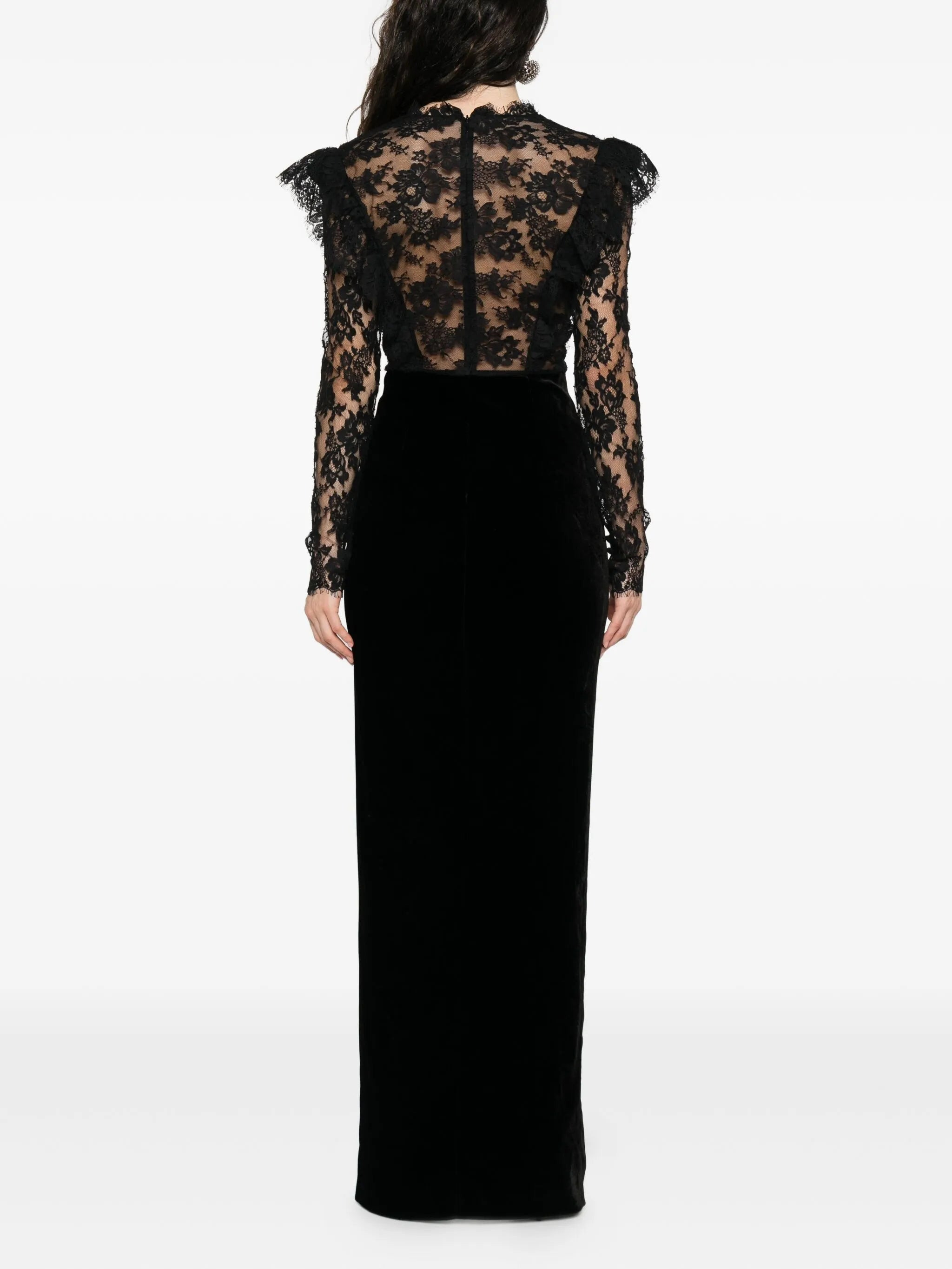 Alessandra Rich Lace-embellished Dress - 5