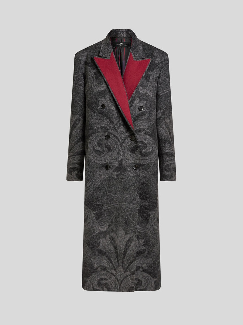 WOOL JACQUARD 코팅 - 1