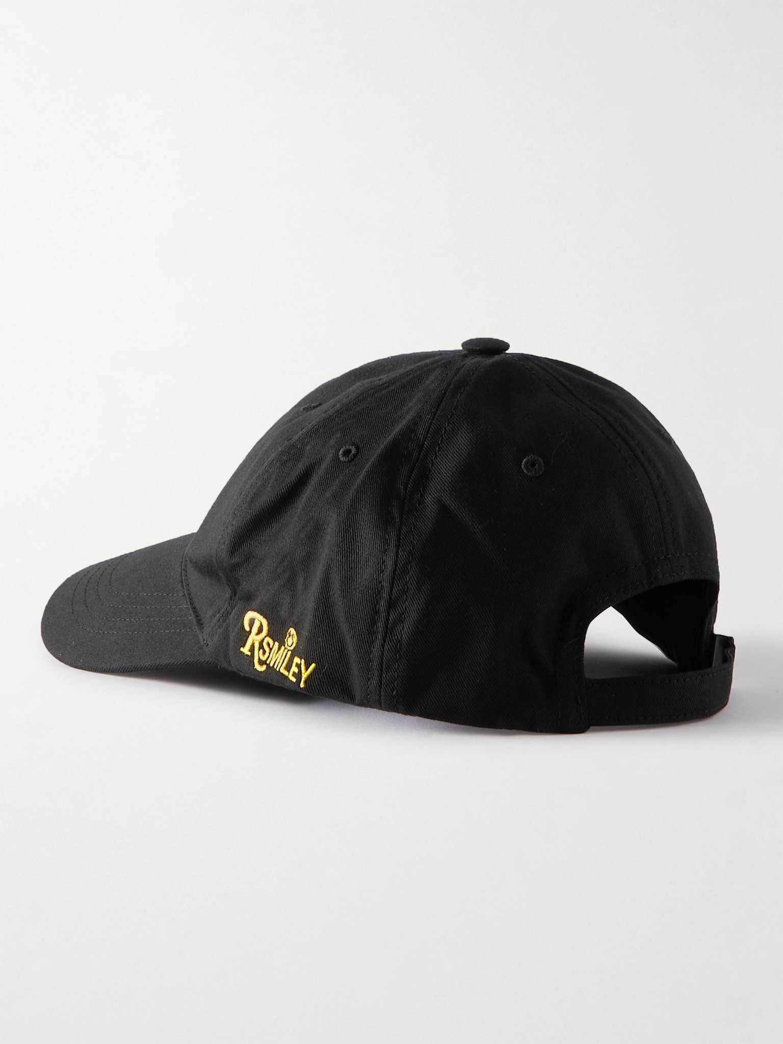 + Smiley Logo-Appliquéd Cotton-Twill Baseball Cap - 4