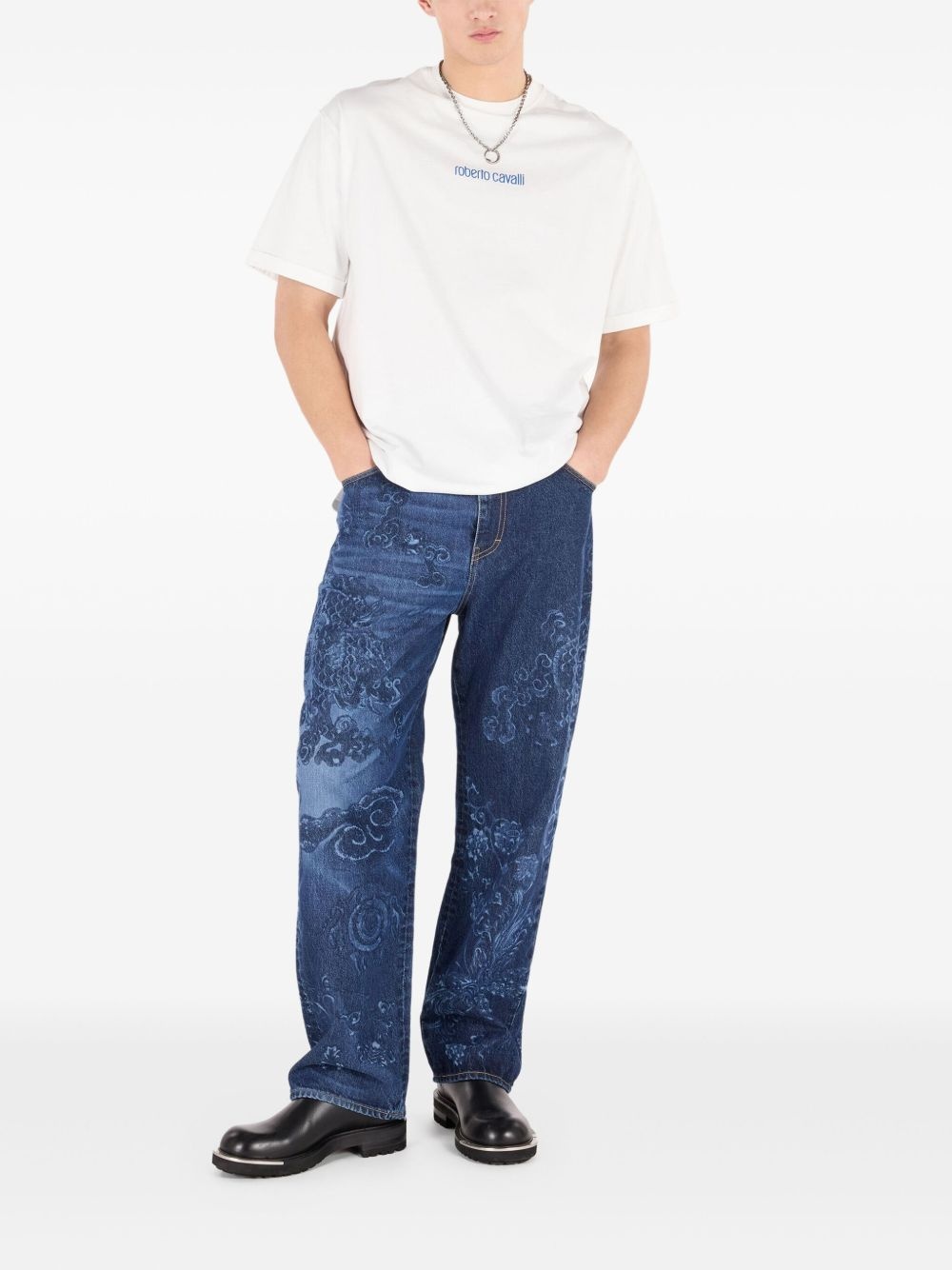 logo-print T-shirt - 2