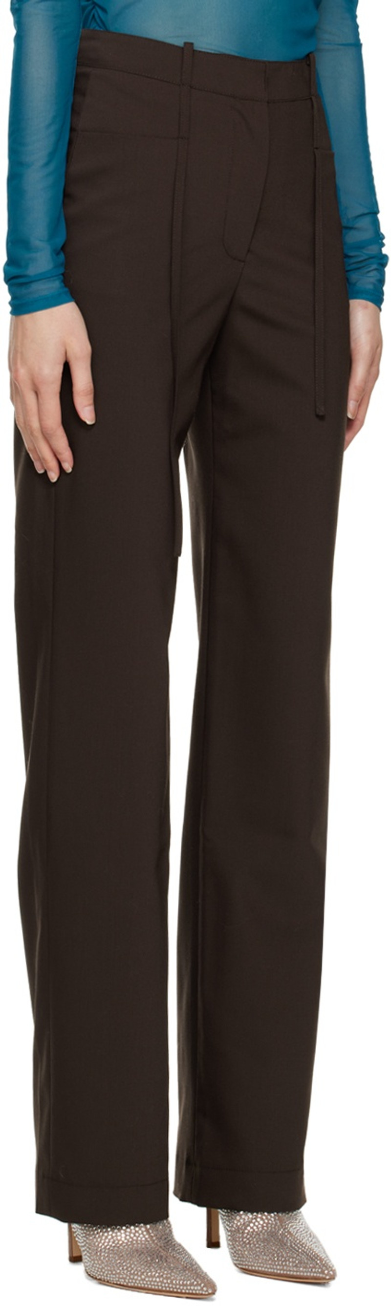 ioannes Brown Elsa Trousers outlook
