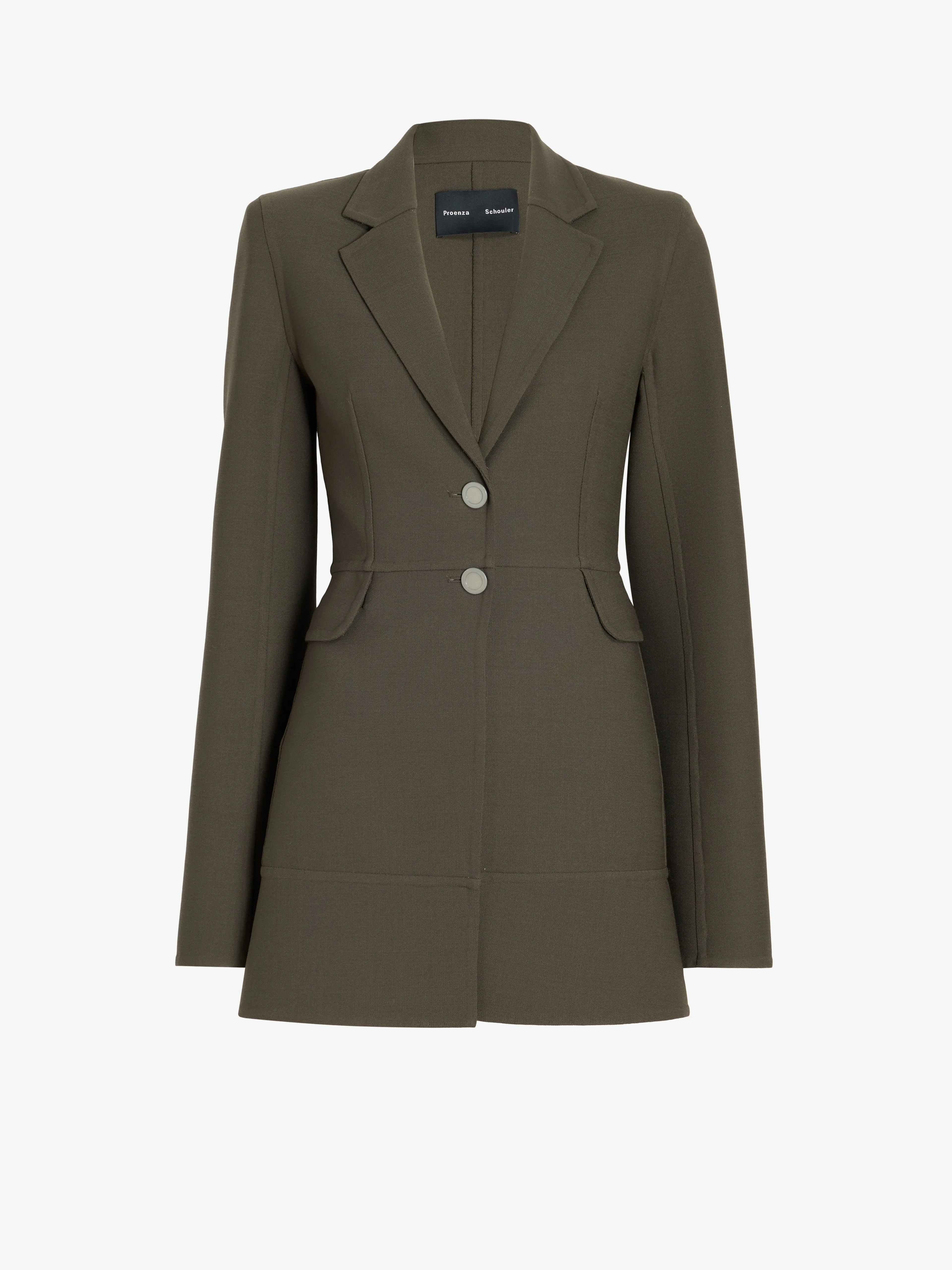 Maera Jacket in Bi-Stretch Double Wool - 1