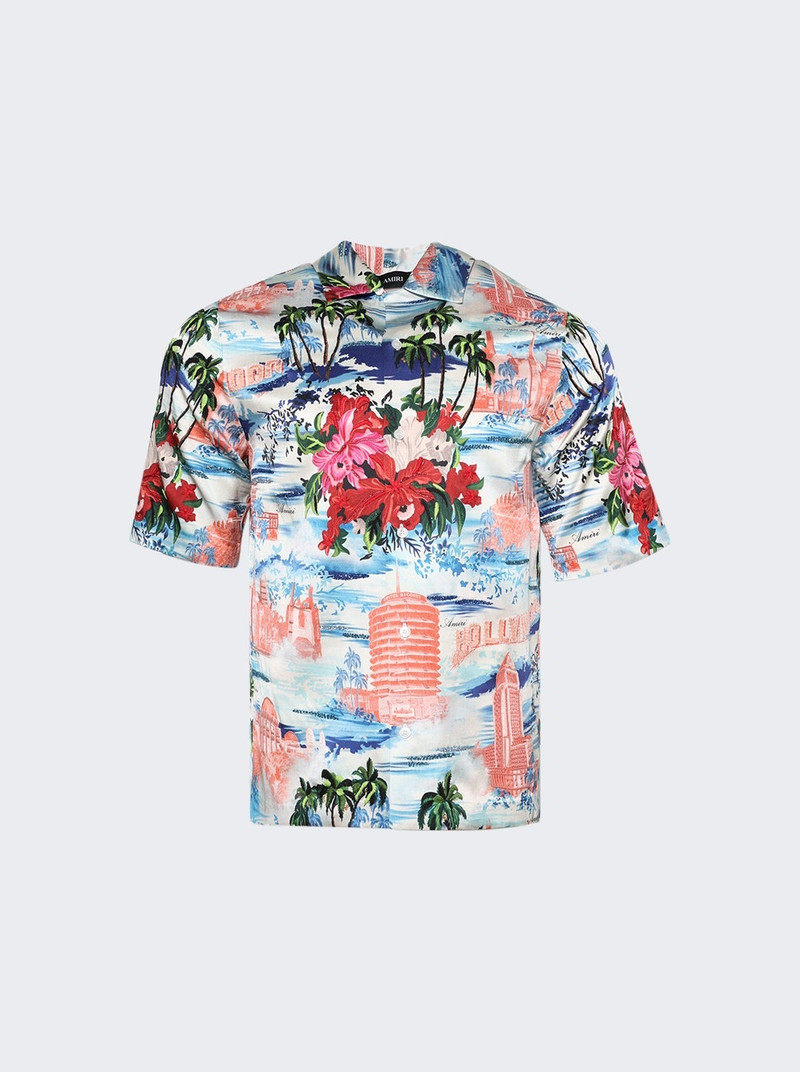Cityscape Embellished Shirt Multicolor 1