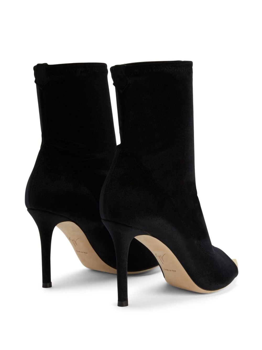 Intriigo 105mm velvet boots - 3