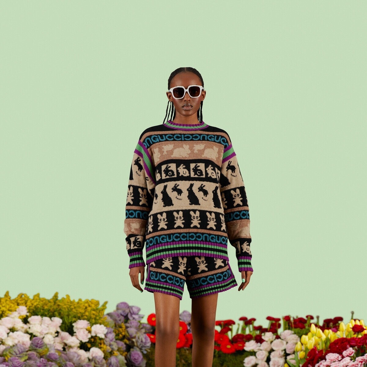 Gucci Logo Wool Jacquard Sweater - 2