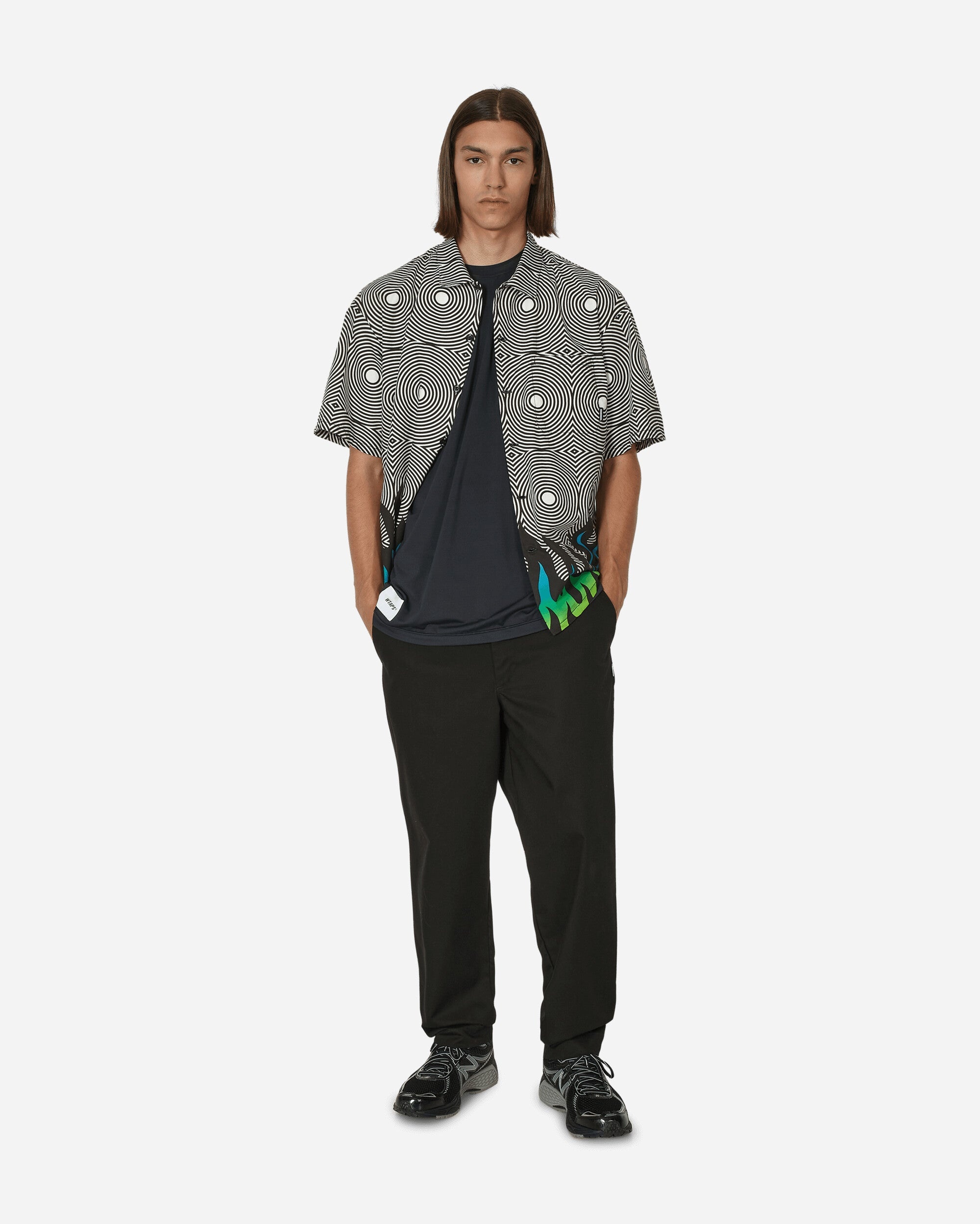 WTAPS WRKT2001 Trousers Black | slamjam | REVERSIBLE