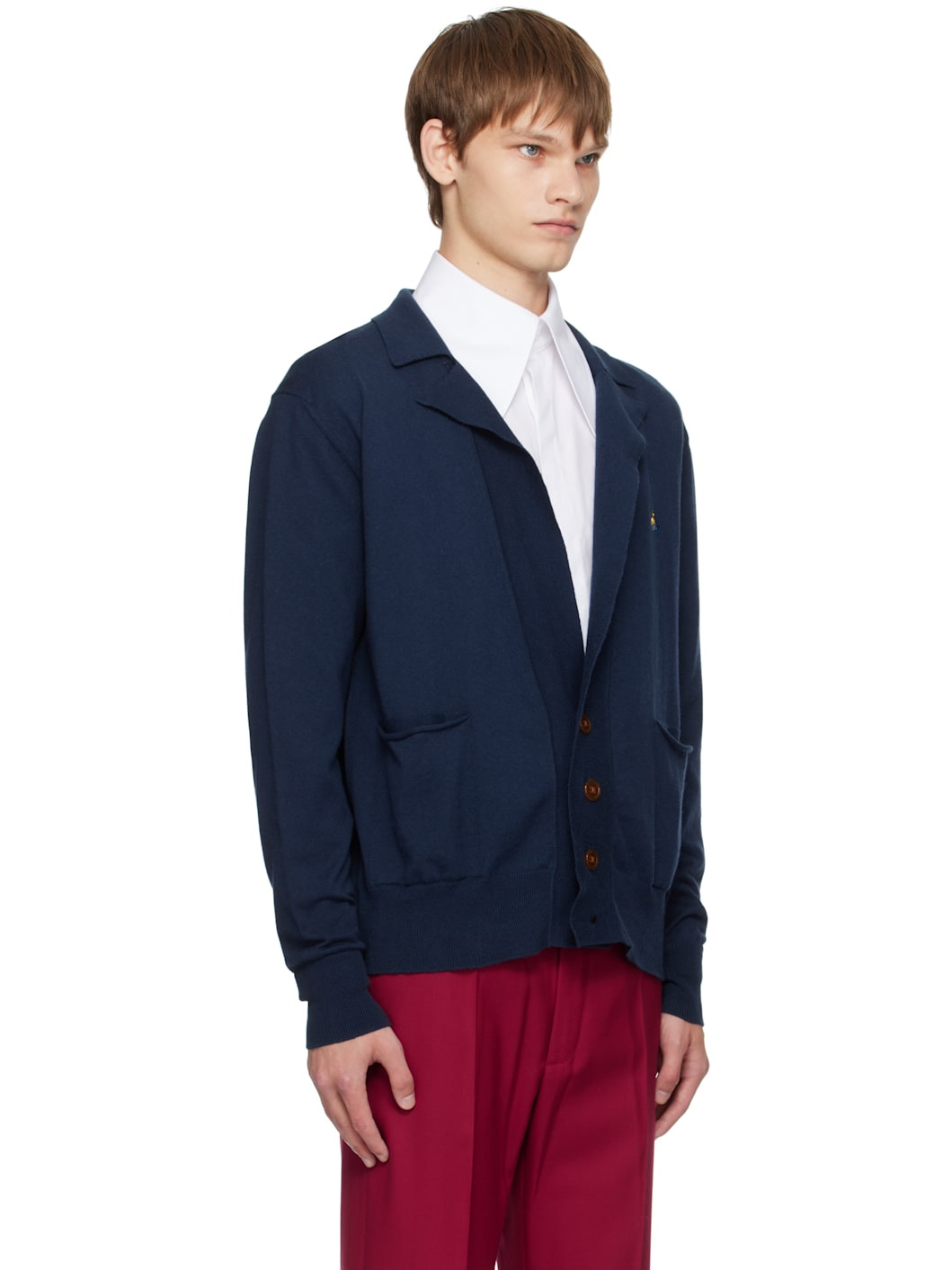 Navy Samuel Cardigan - 2