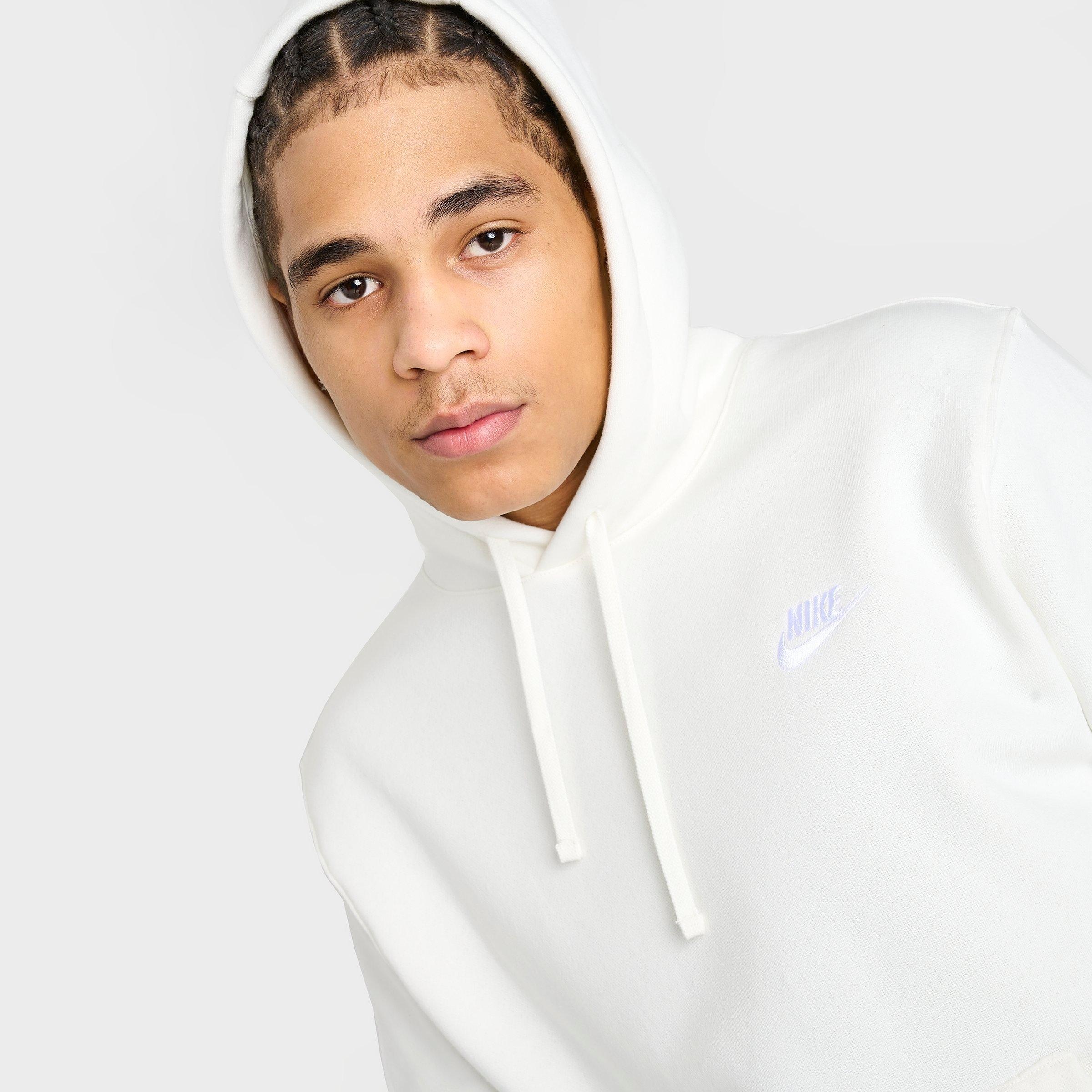 NIKE SPORTSWEAR CLUB FLEECE EMBROIDERED HOODIE - 5