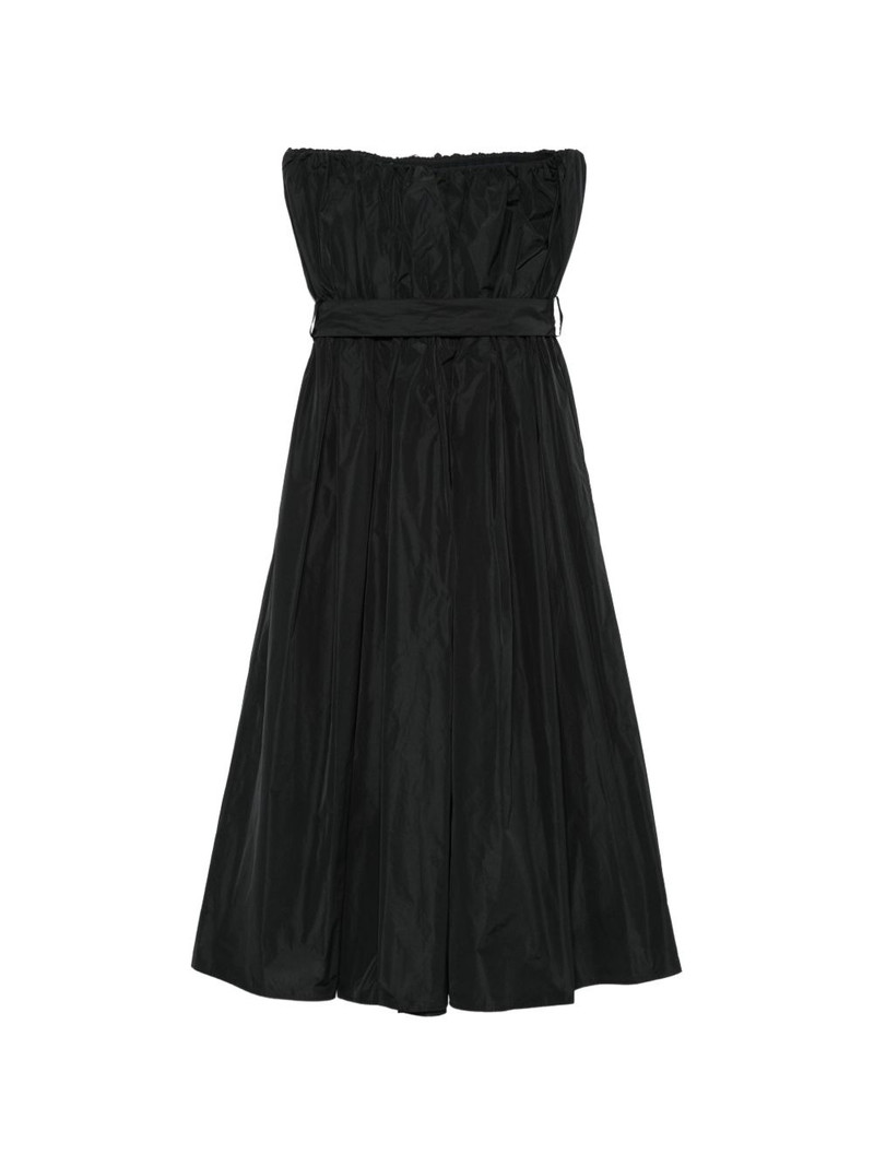 MSGM buttoned belted dress outlook