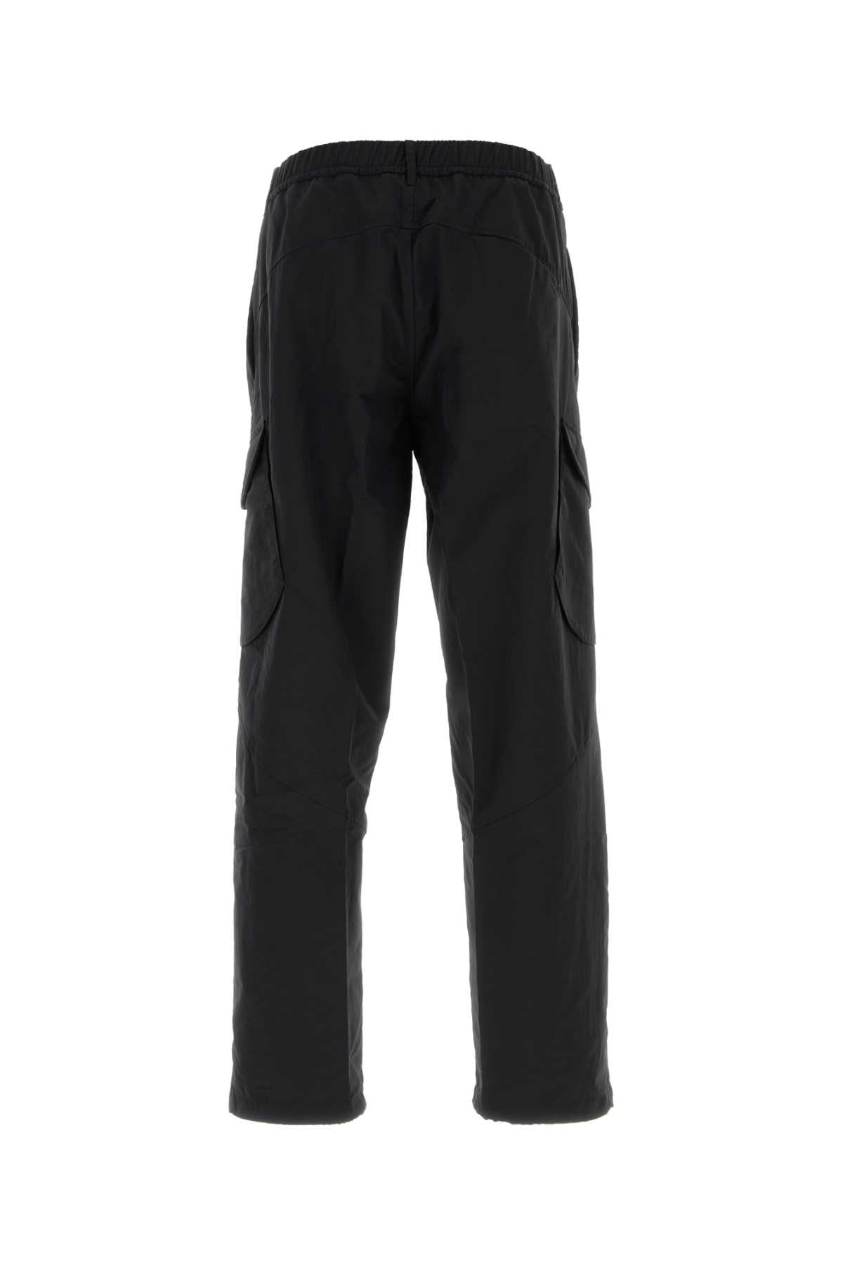 Herno Men Black Nylon Pant - 2