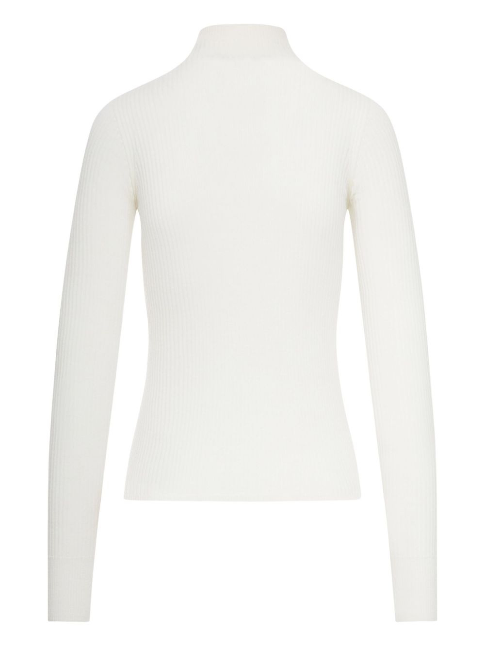 ribbed turtleneck sweater - 2