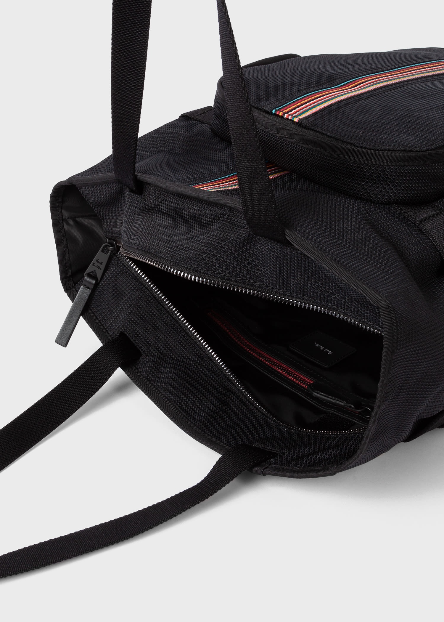 'Signature Stripe' Tote Bag - 4