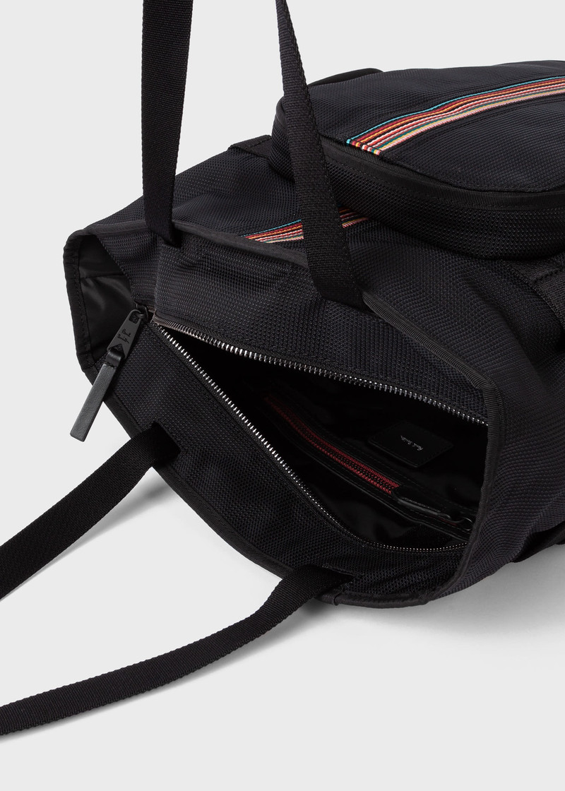 'Signature Stripe' Tote Bag 4