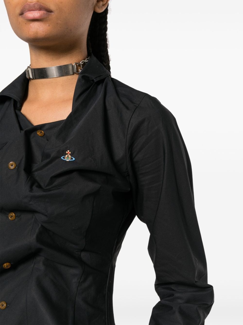 Drunken cotton shirt - 5