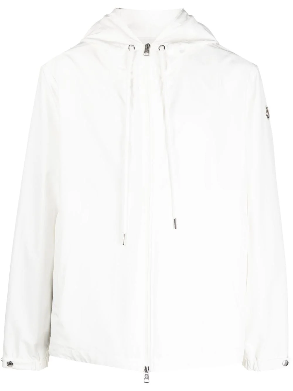 zip-fastening hooded jacket - 1