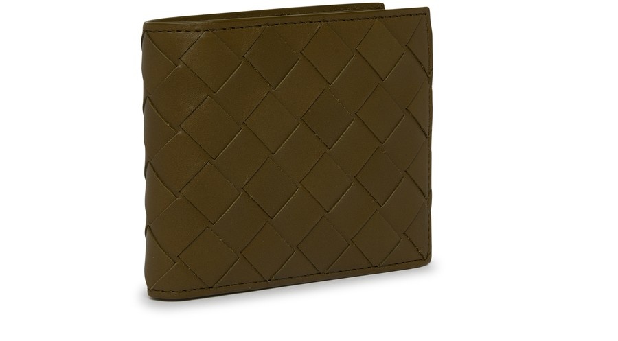 Intrecciato leather wallet - 2