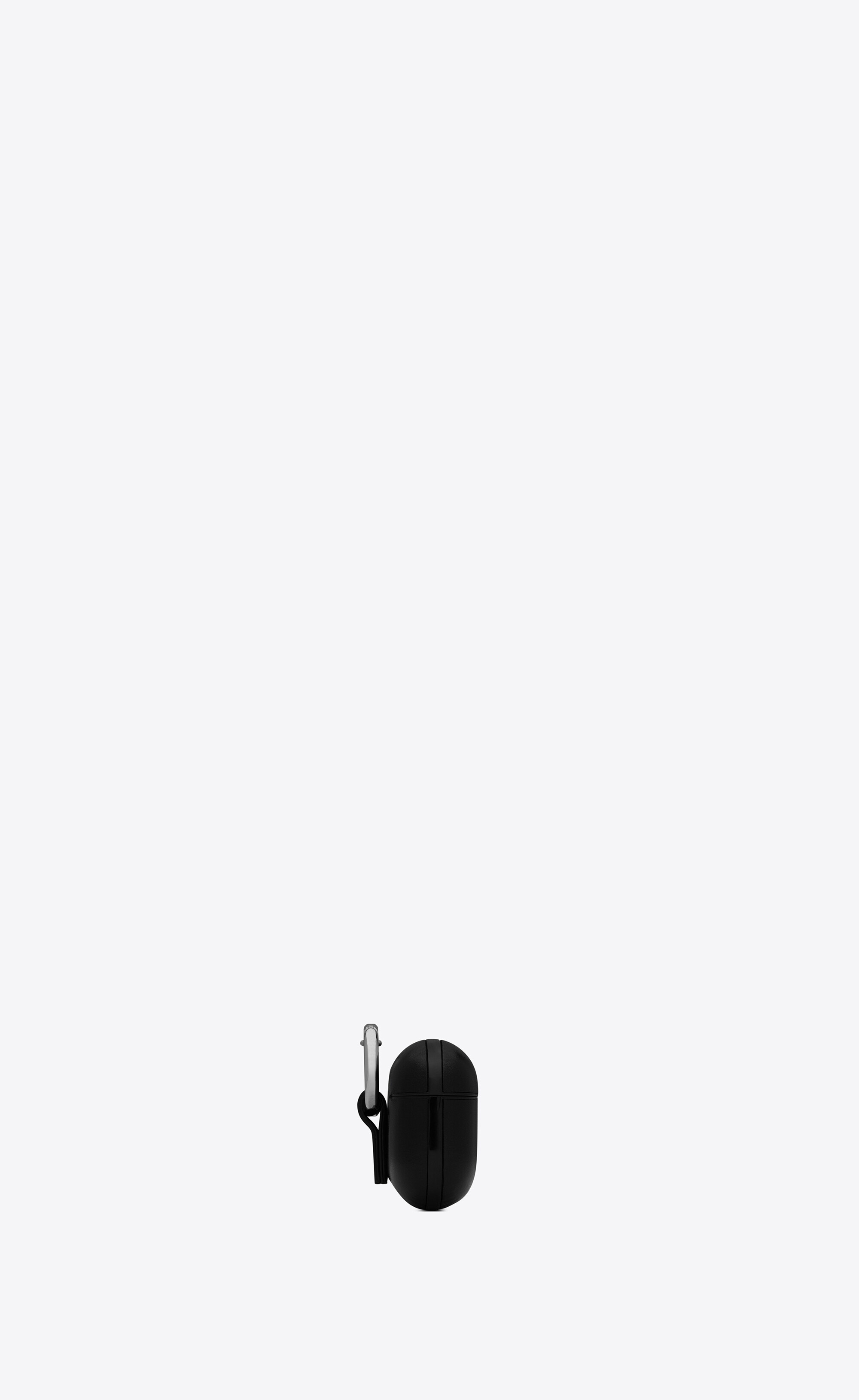saint laurent paris airpods pro case cover in smooth leather - 3