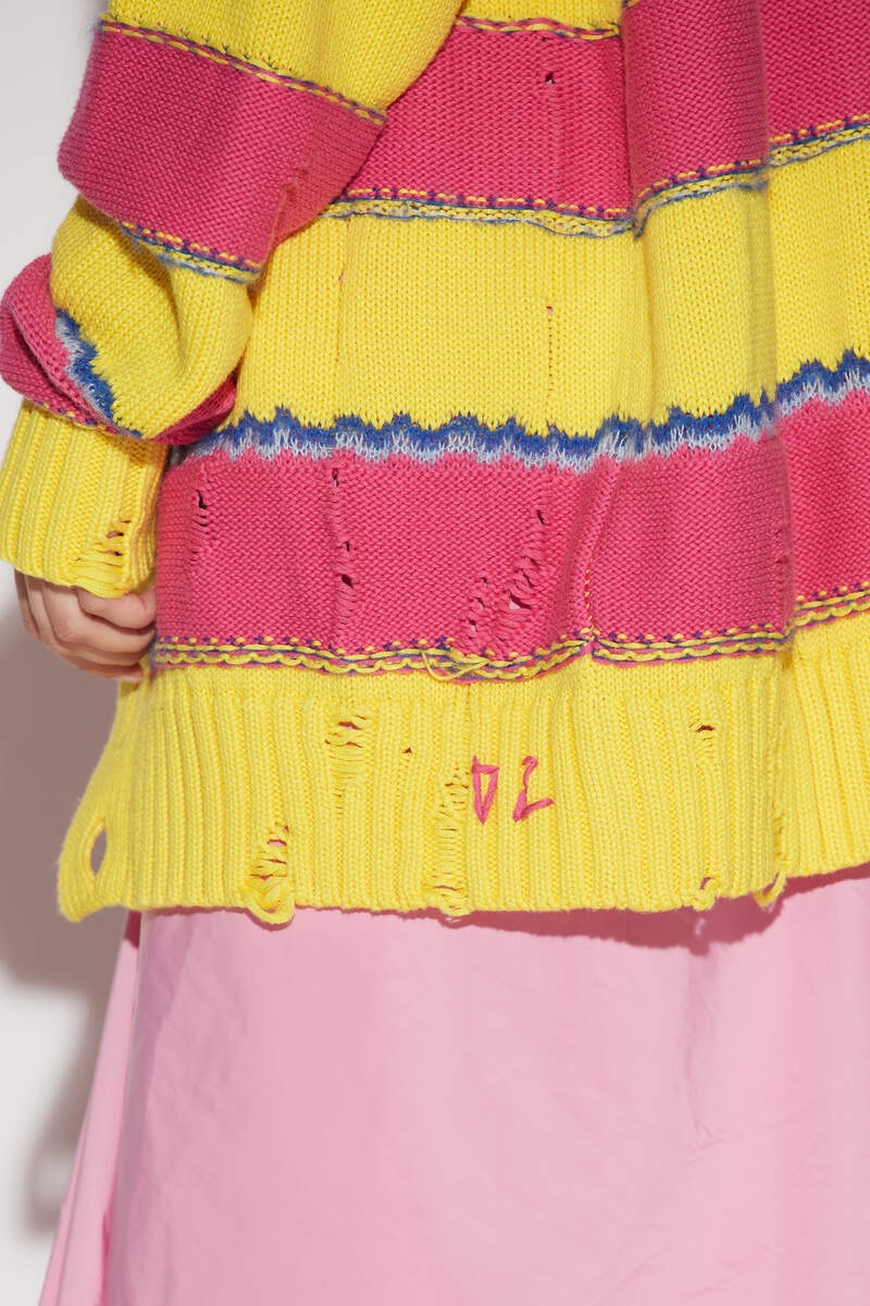 DESTROYED CARDIGAN - 5