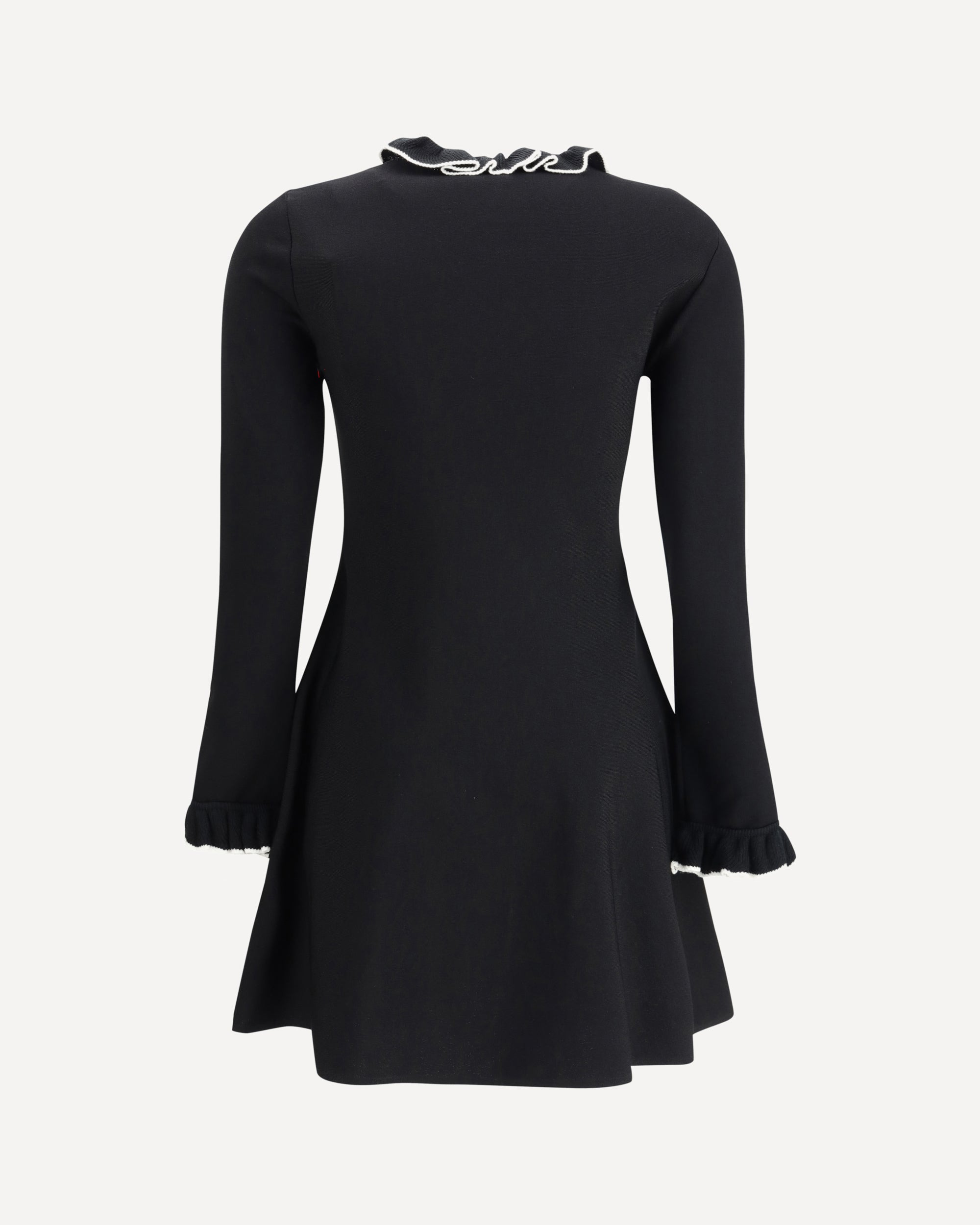 Knit Dress with volants - 2