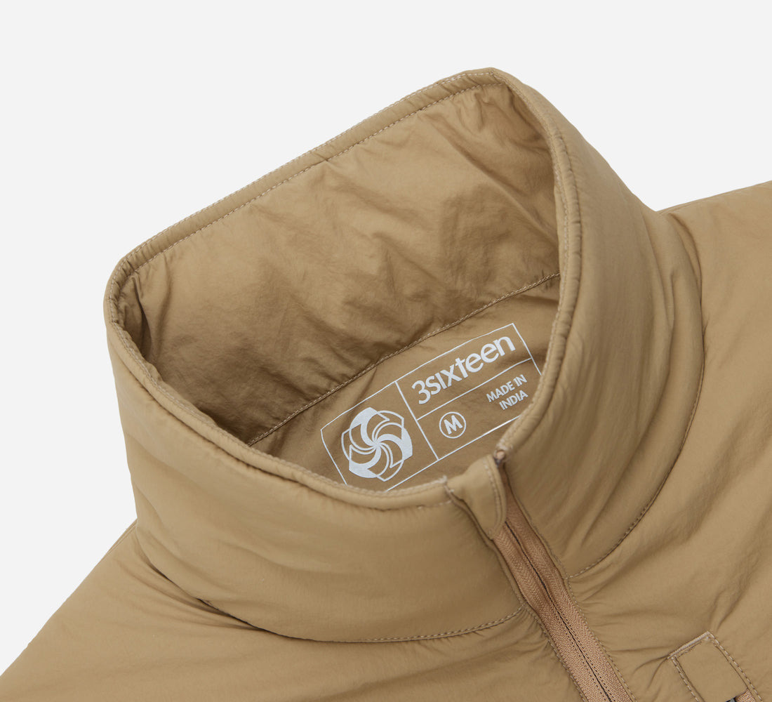 Puff Vest - Safari Nylon - 3